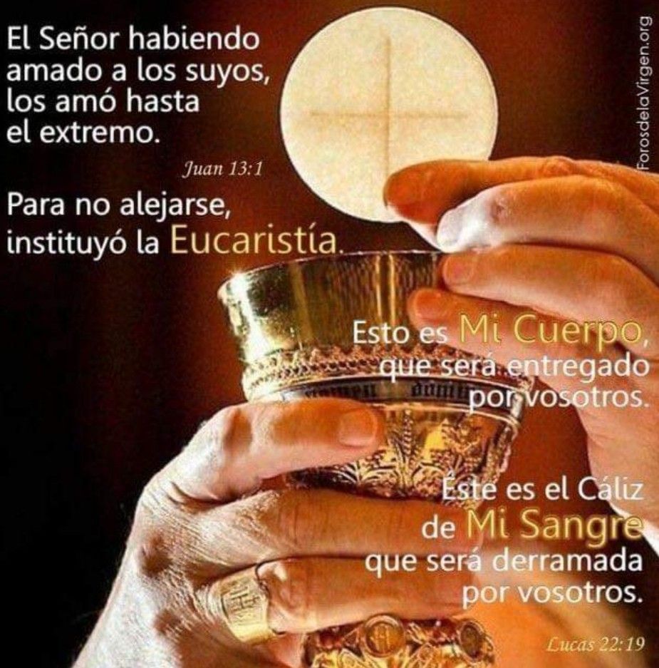 Corpus Christi - Tu Cuerpo Es La Verdadera Comida Y Tu Sangre La Verdader Beb