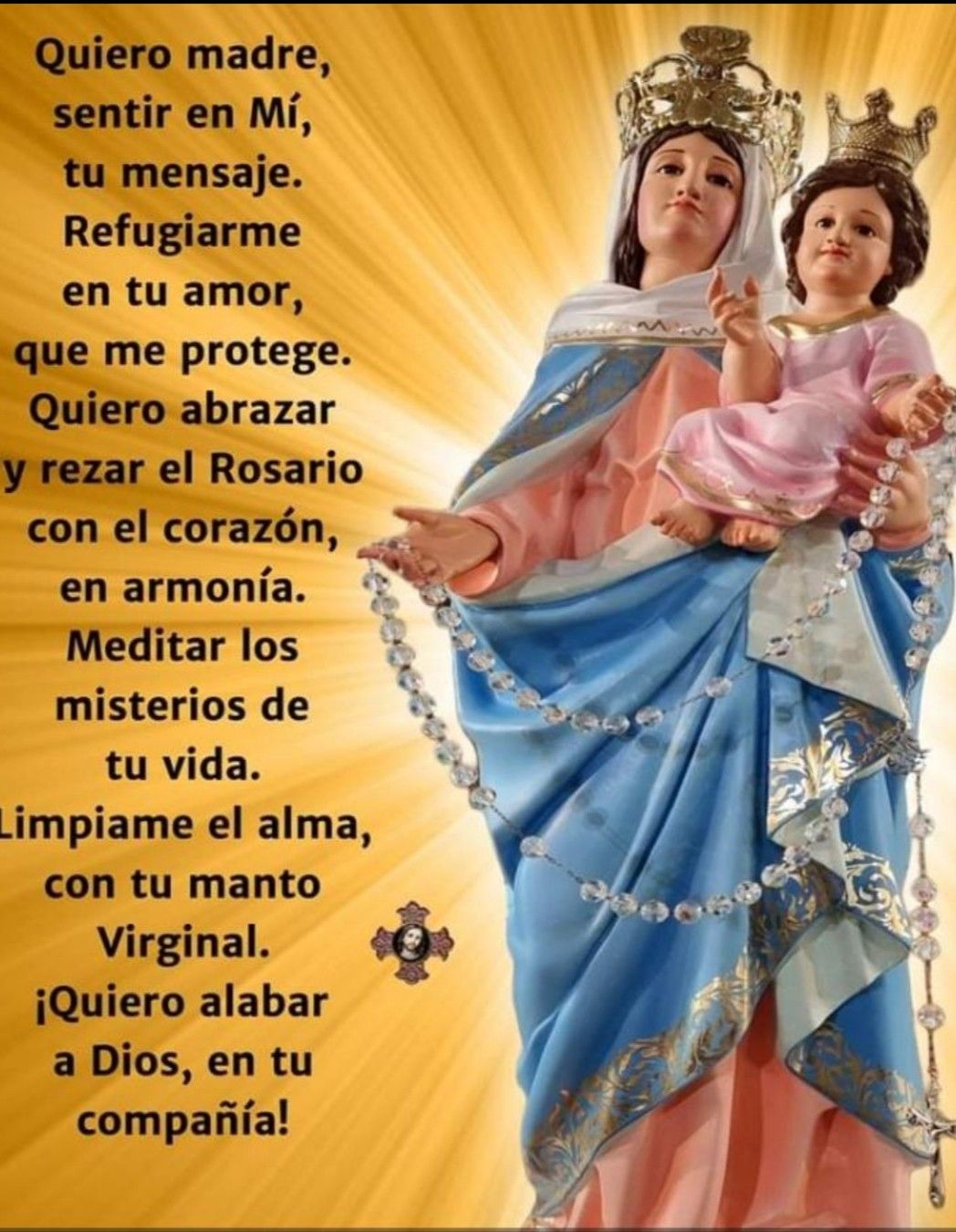 Divina Misericordia - Quiero Madre Sentir En Mi Tu Mensaje Refugiarme En Tu Amor
