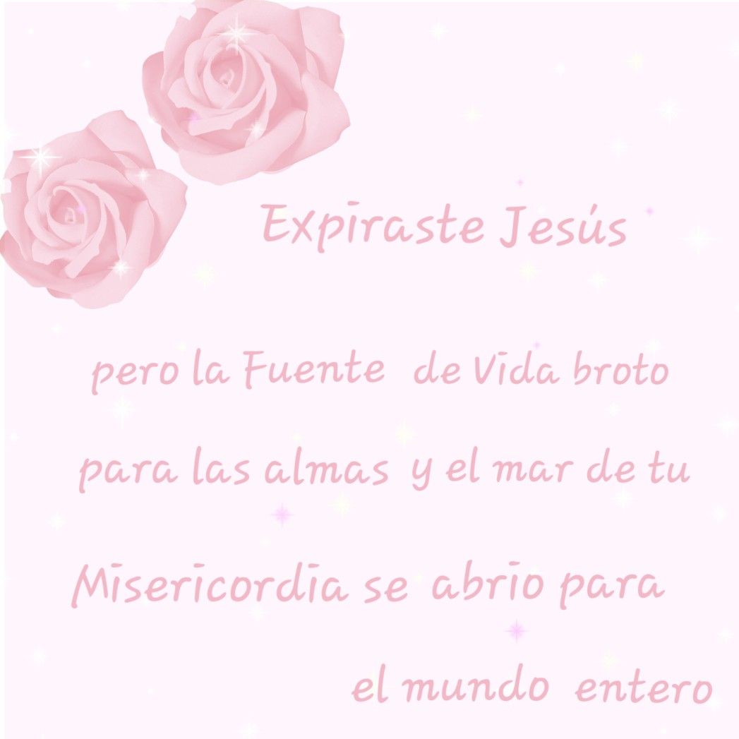 Divina Misericordia - Tu Misericordia Es Tu Mayor Atributo Senor Jesus