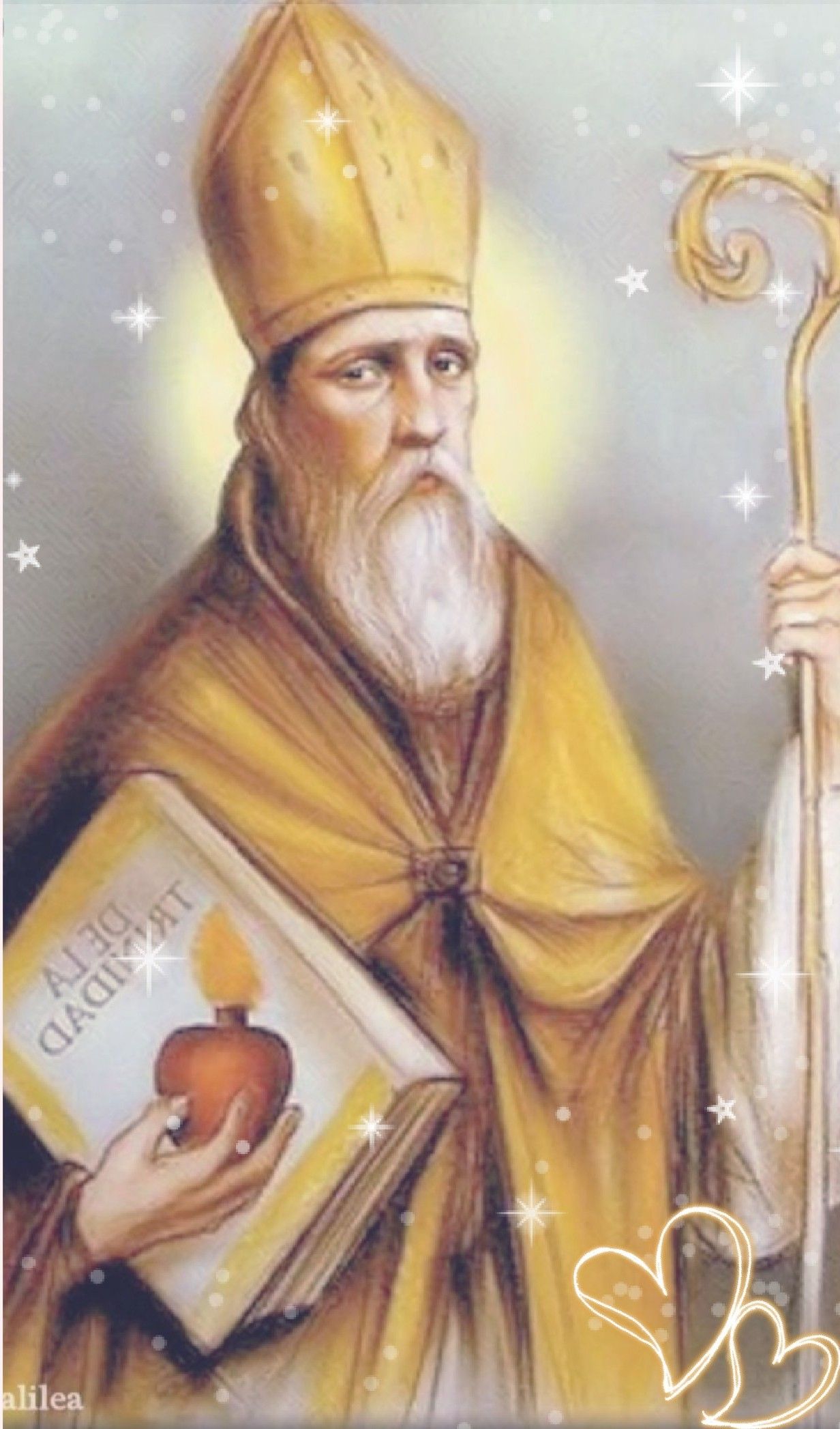 San Agustín - Grandiosomaravillosoadmirable Santo Amado De Dios Feliz Dia