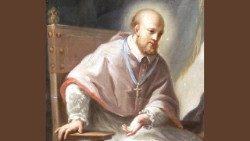 San Francisco de Sales, obispo de Ginebra, doctor de la Iglesia, fundador de la Orden de la Visitación, patrón de la prensa católica