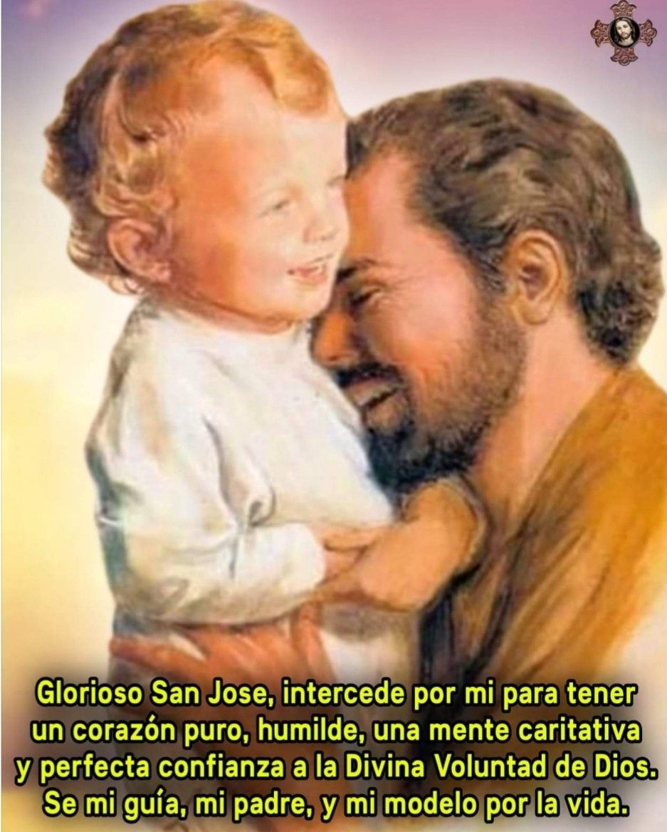 San José - Glorioso San Jose A Ti Confiamos Nuestras Necesidades Y Dese