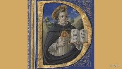 Santo Tomás de Aquino, sacerdote dominico, doctor de la Iglesia, patrón de las escuelas católicas