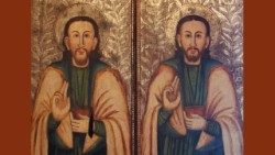 Santos Cosme y Damián, mártires