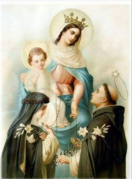 Virgen del Rosario - Todo El Cielo Se Postra Ante Ti Maria Santisima