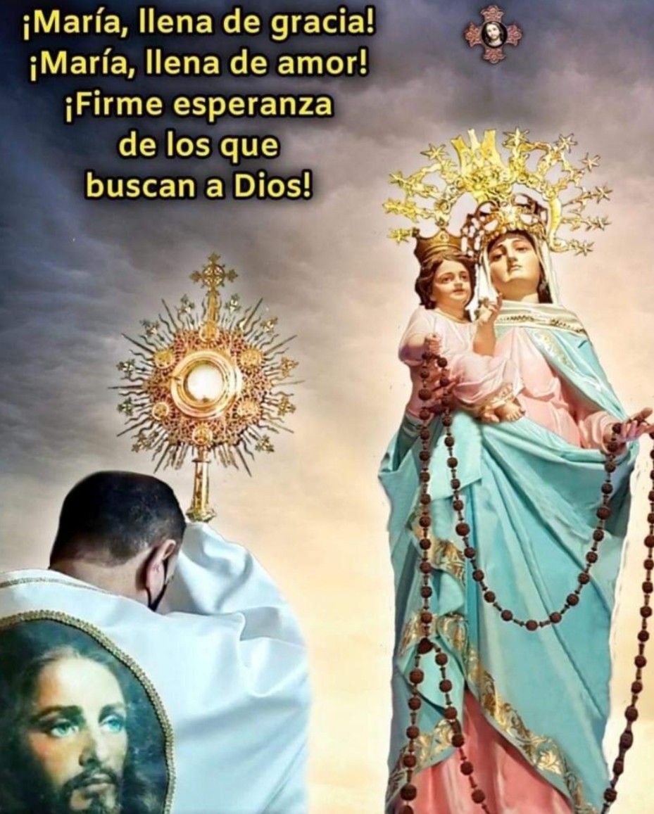 Virgencita del Rosario de San Nicolas - Mariallena De Gracia Maria Llena De Amor
